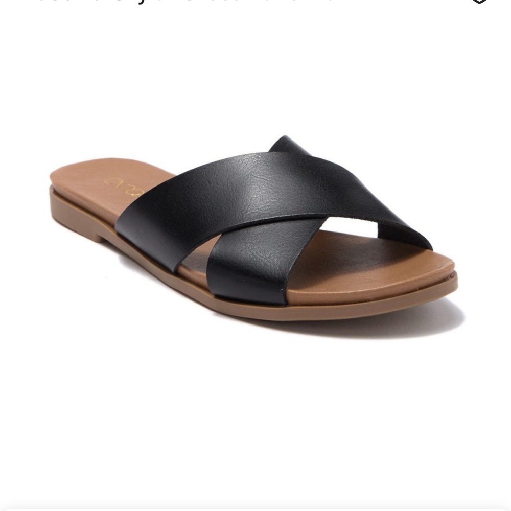 Abound Skylar Cross Band Slide Sandals